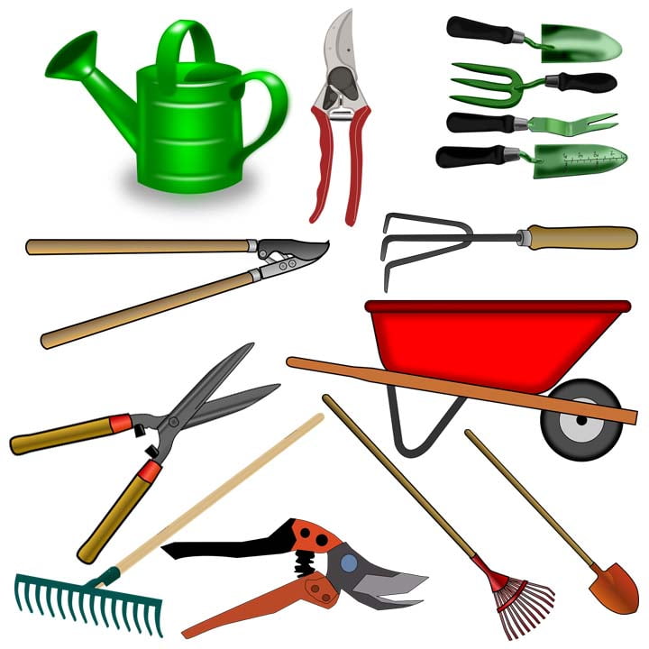 basic gardening tools